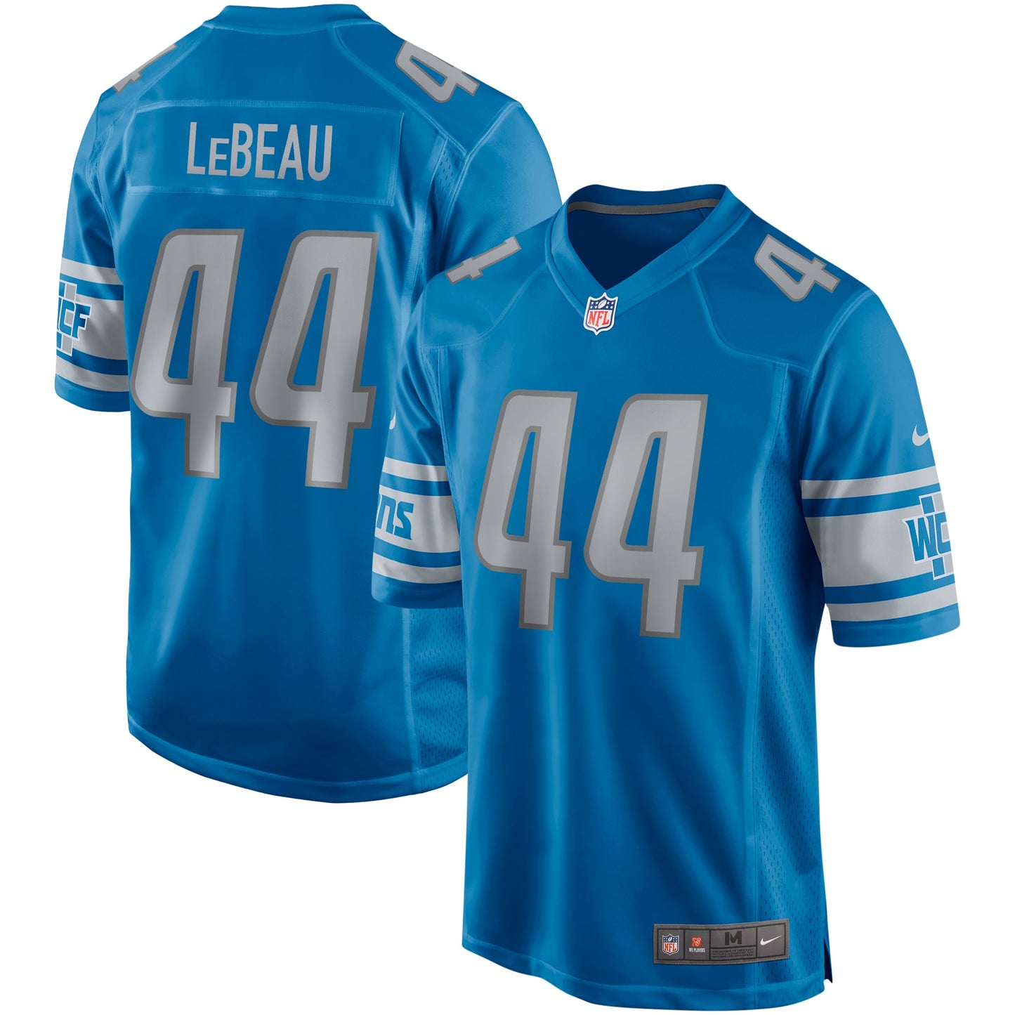 Dick LeBeau Detroit Lions Nike Game Retired Player Jersey - Blue