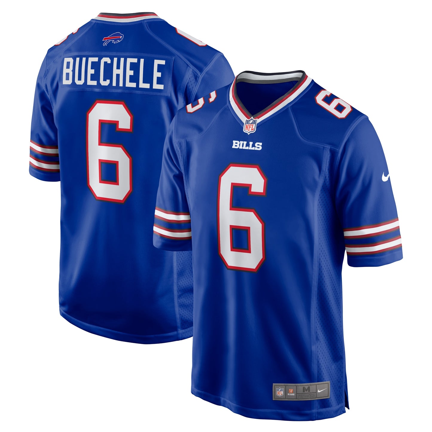 Shane Buechele Buffalo Bills Nike Team Game Jersey -  Royal