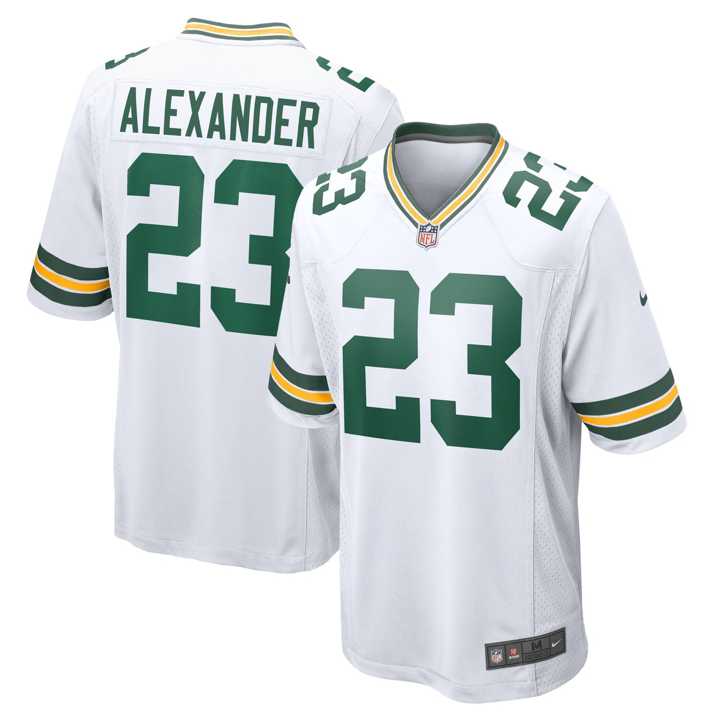 Jaire Alexander Green Bay Packers Nike Game Player Jersey - White